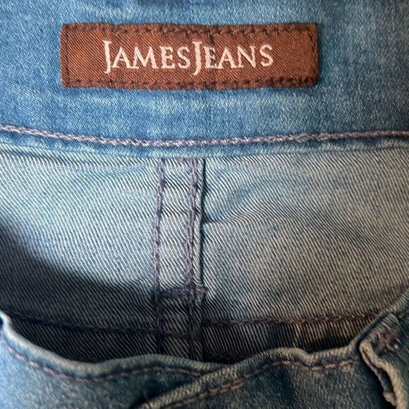 James Jeans Fly Boy Slim Trouser Jeans Sand Dry Wash Size 25 Made in USA - Picture 5 of 10
